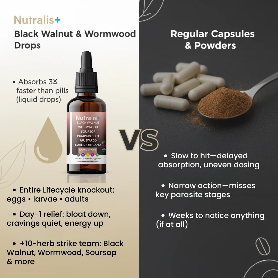 Black Walnut Wormwood Parasite Cleanse